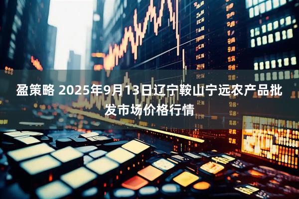 盈策略 2025年9月13日辽宁鞍山宁远农产品批发市场价格行情
