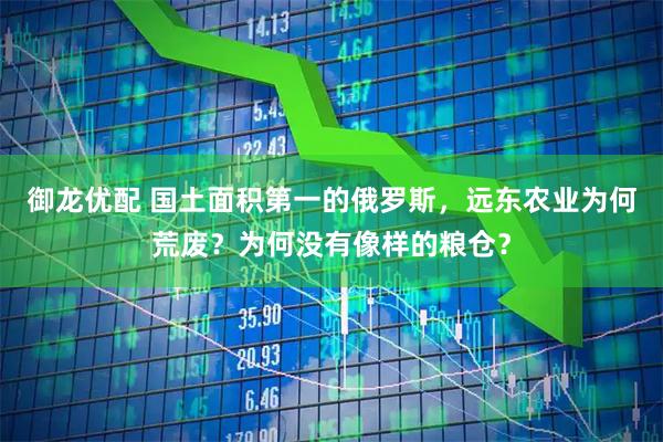 御龙优配 国土面积第一的俄罗斯，远东农业为何荒废？为何没有像样的粮仓？